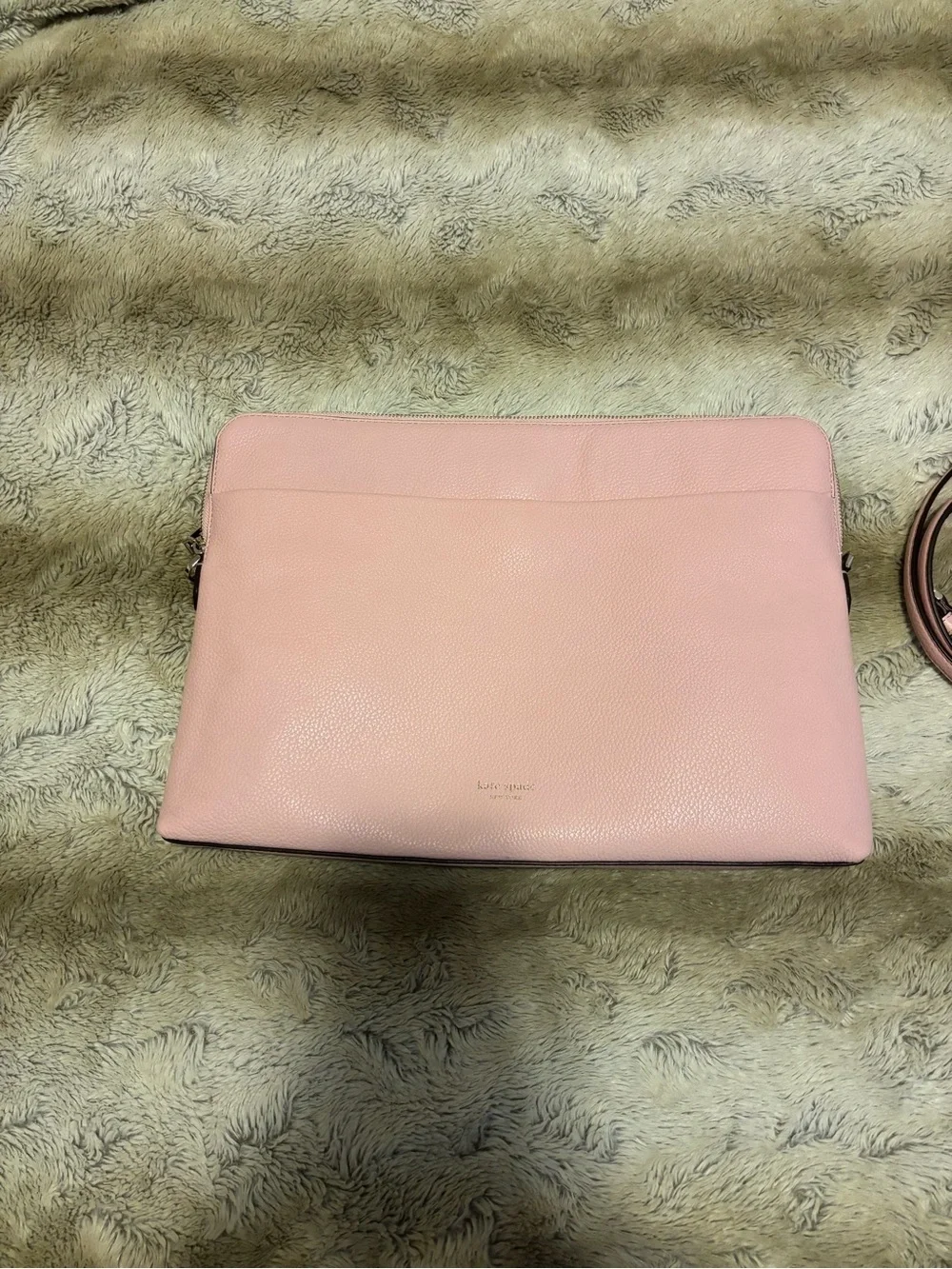 Kate Spade Pink Leather Laptop Bag